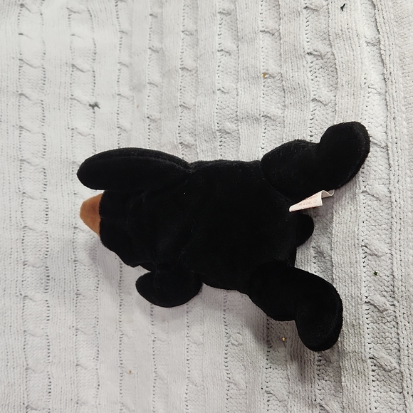 🕸Vintage Blackie Bear Ty Beanie Baby Original 1993 Series - Picture 4 of 10